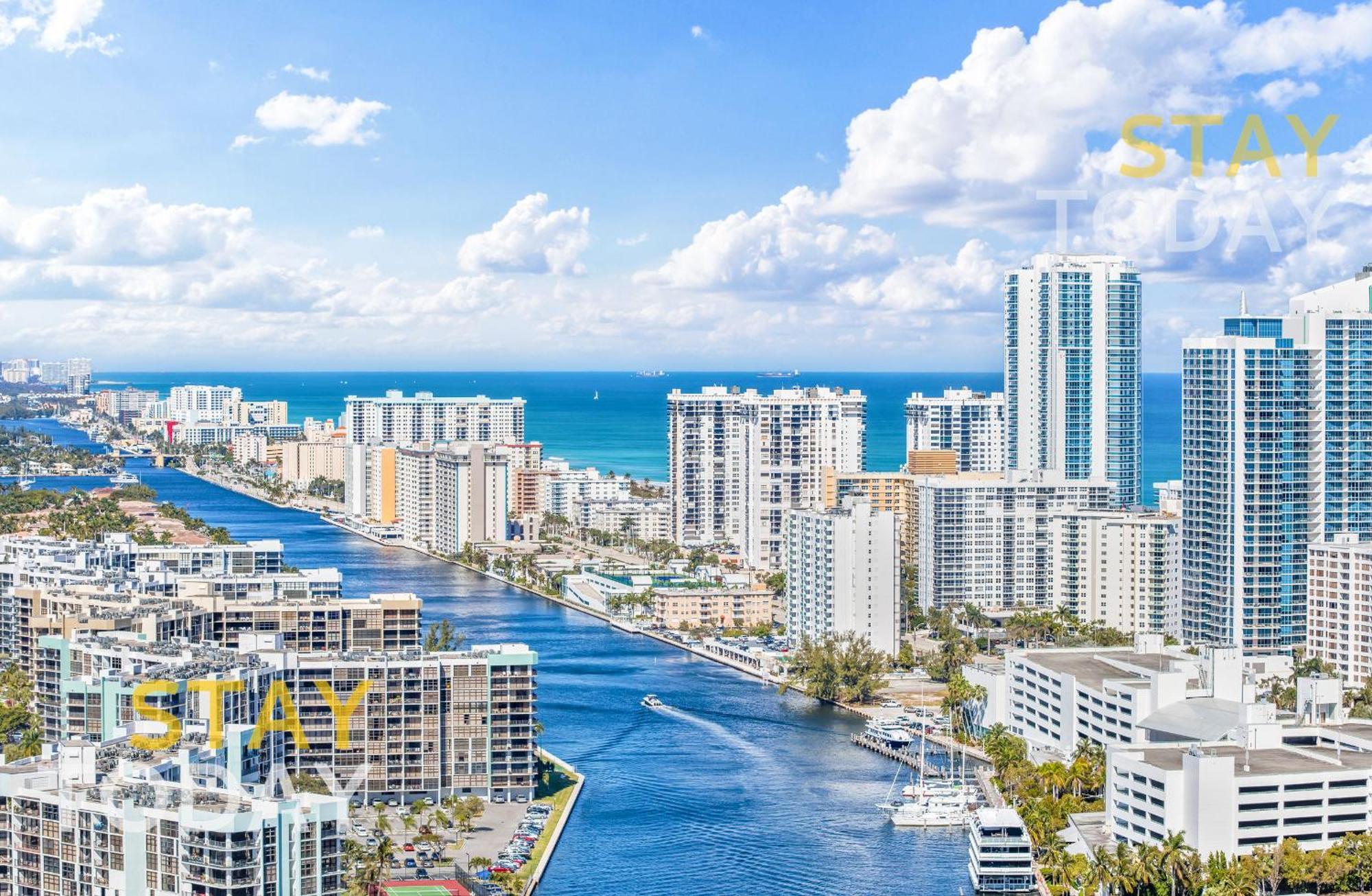 Resort-Style Living With Direct Ocean Views - 3Br Beauty Hallandale Beach Exteriör bild